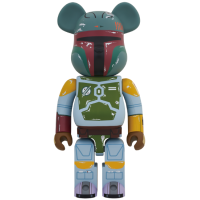 Большая фигурка (70см) Bearbrick x Star Wars Boba Fett First Appearance Version 1000% Multi