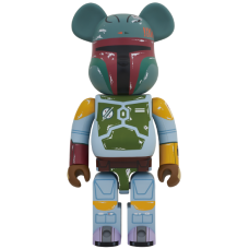 Большая фигурка (70см) Bearbrick x Star Wars Boba Fett First Appearance Version 1000% Multi