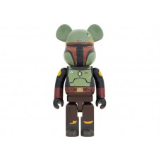 Большая фигурка (70см) Bearbrick x Star Wars Boba Fett (Recovered Armor) 1000%