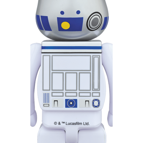 Оригинальная большая фигурка Bearbrick x Star Wars R2-D2 1000% Multi - 70см