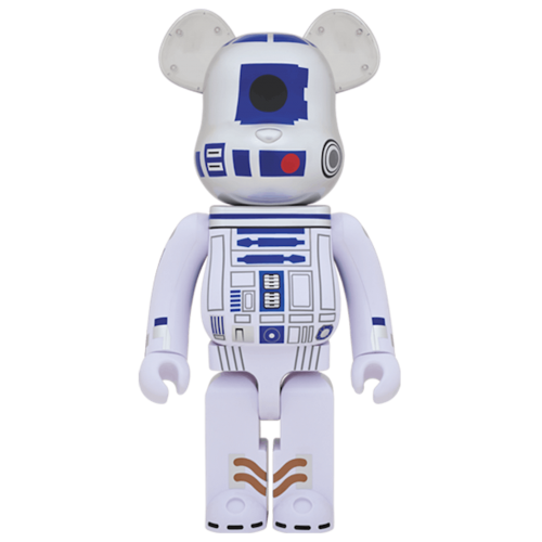 Оригинальная большая фигурка Bearbrick x Star Wars R2-D2 1000% Multi - 70см