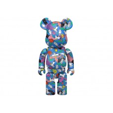 Большая фигурка (70см) Bearbrick x Steven Harrington "Magic Hour" 1000%
