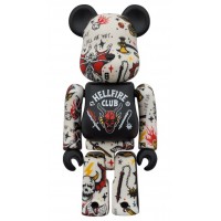 Bearbrick x Stranger Things Hellfire Club 100% & 400% Set