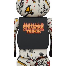 Bearbrick x Stranger Things Hellfire Club 100% & 400% Set