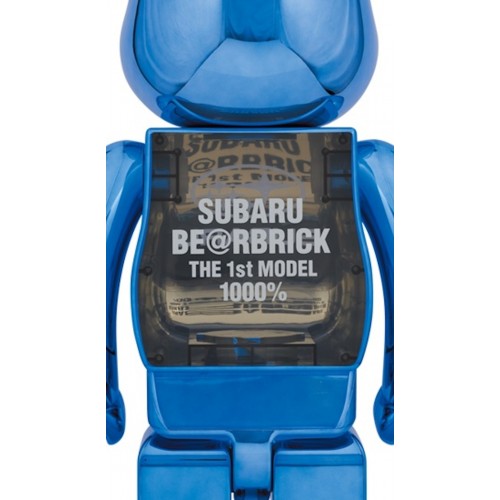 Оригинальная большая фигурка Bearbrick x Subaru The 1st Model 1000% - 70см