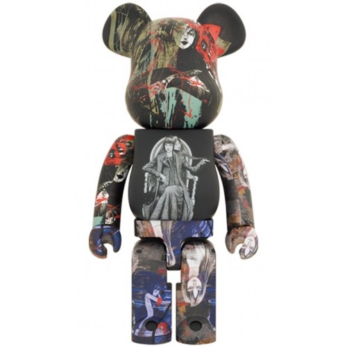 Оригинальная большая фигурка Bearbrick x SYTE x Junji Ito Tomie 1000% - 70см