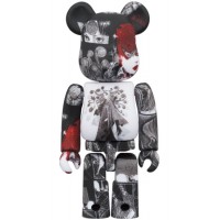 Bearbrick x SYTE x Junji Ito Uzumaki 100% & 400% Set