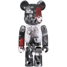 Bearbrick x SYTE x Junji Ito Uzumaki 100% & 400% Set