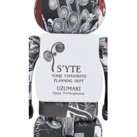 Bearbrick x SYTE x Junji Ito Uzumaki 100% & 400% Set