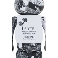 Bearbrick x SYTE x Junji Ito Uzumaki 1000%