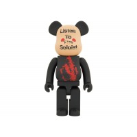 Большая фигурка (70см) Bearbrick x TAKAHIROMIYASHITA TheSoloist Pause≒Play 1000%