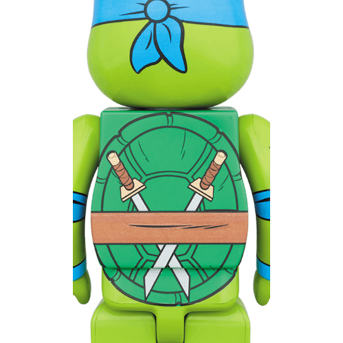 Оригинальная большая фигурка Bearbrick x Teenage Mutant Ninja Turtles Leonardo 1000% Multi - 70см