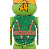 Bearbrick x Teenage Mutant Ninja Turtles Michelangelo 1000% Multi