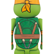Bearbrick x Teenage Mutant Ninja Turtles Michelangelo 1000% Multi