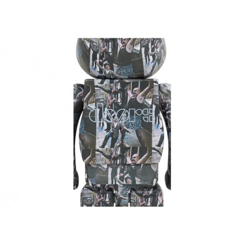 Оригинальная большая фигурка Bearbrick x The Doors Strange Days 1000% - 70см