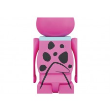 Bearbrick x The Flintstones Dino 100% & 400% Set Pink