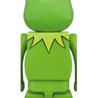 Bearbrick x The Muppets Kermit The Frog 1000% Green