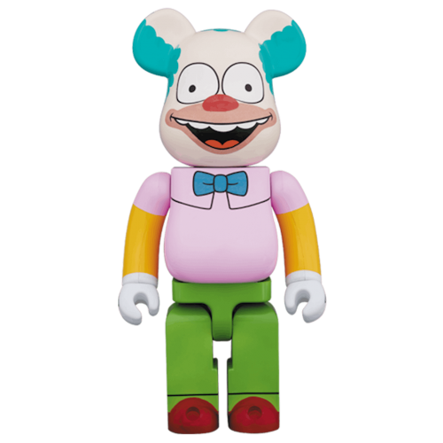 Оригинальная большая фигурка Bearbrick x The Simpsons Krusty The Clown 1000% Multi - 70см