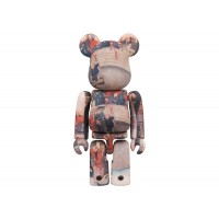 Bearbrick x Tokyo National Museum Hiroshige Utagawa (Fifty-three Stations of the Tokaido) Nihonbashi 100% & 400% Set