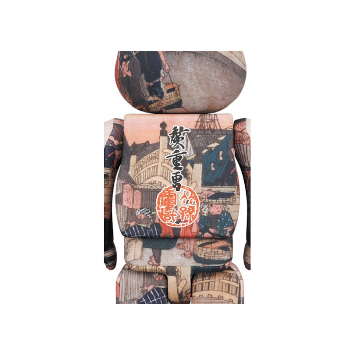 Набор из двух фигурок Bearbrick x Tokyo National Museum Hiroshige Utagawa (Fifty-three Stations of the Tokaido) Nihonbashi 100% & 400% Set - 7см и 28см. Набор из двух фигурок Bearbrick x Tokyo National Museum Hiroshige Utagawa (Fifty-three Stations of the Tokaido) Nihonbashi 100% & 400% Set - 7см и 28см.
