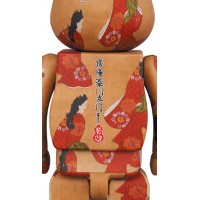 Bearbrick x Tokyo National Museum Moronobu Hishikawa (Beauty Looking Back) 100% & 400% Set