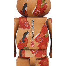 Bearbrick x Tokyo National Museum Moronobu Hishikawa (Beauty Looking Back) 100% & 400% Set