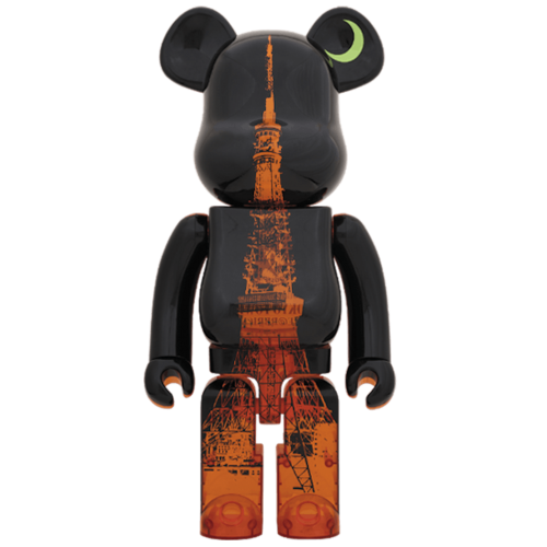 Оригинальная большая фигурка Bearbrick x Tokyo Tower 1000% Multi - 70см