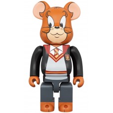 Большая фигурка (70см) Bearbrick x Tom and Jerry: Jerry in Hogwarts House Robe 1000%