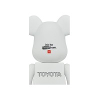 Bearbrick x Toyota (Drive Your Teenage Dreams.) 100% & 400% Set White