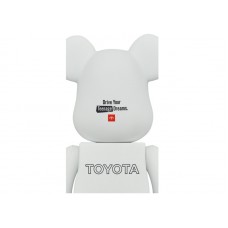 Bearbrick x Toyota (Drive Your Teenage Dreams.) 100% & 400% Set White
