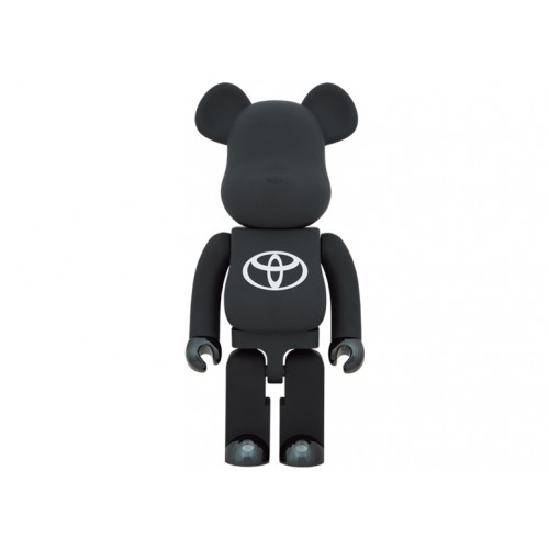 Оригинальная большая фигурка Bearbrick x Toyota (Drive Your Teenage Dreams.) 1000% Black - 70см