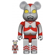 Набор фигурок (7см и 28см) Bearbrick x Ultraman 80 100% & 400% Set