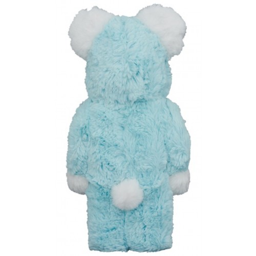 Оригинальный набор фигурок Bearbrick x Valmuer 100% & 400% Set Blue - 7см и 28см