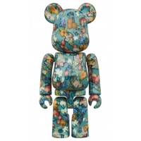 Bearbrick x Van Gogh Museum Floral Pattern 50th Anniversary 100% & 400% Set