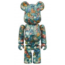 Bearbrick x Van Gogh Museum Floral Pattern 50th Anniversary 100% & 400% Set
