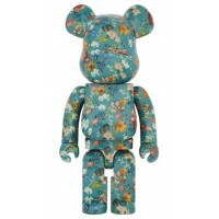 Большая фигурка (70см) Bearbrick x Van Gogh Museum Floral Pattern 50th Anniversary 1000%