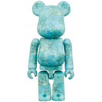 Bearbrick x Van Gogh Museum Van Gogh (Almond Blossom) 100% & 400% Set
