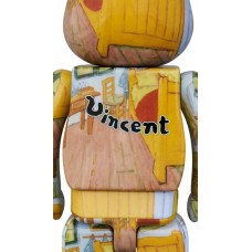 Bearbrick x Van Gogh Museum Van Gogh "The Bedroom" 100% & 400% Set