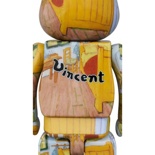 Оригинальный набор фигурок Bearbrick x Van Gogh Museum Van Gogh "The Bedroom" 100% & 400% Set - 7см и 28см