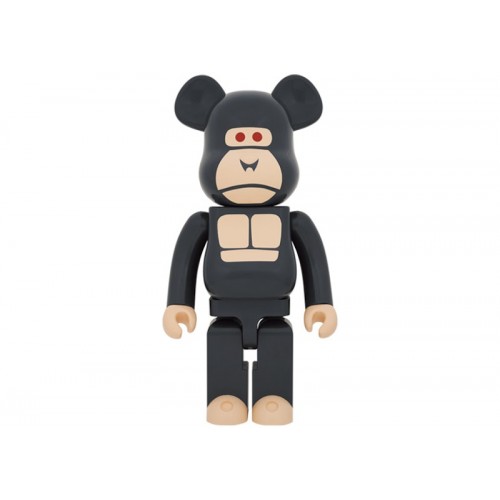 Оригинальная большая фигурка Bearbrick x XLARGE Little Friend 1000% Black - 70см