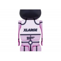 Bearbrick x XLARGE x David Flores 400% Purple