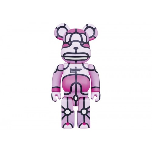 Оригинальная фигурка Bearbrick x XLARGE x David Flores 400% Purple - 28см
