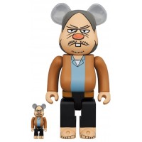 Набор фигурок (7см и 28см) Bearbrick x Yusuke Hanai Bum San 100% & 400% Set