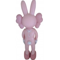 KAWS Accomplice Vinyl Figure Pink