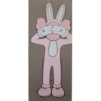 KAWS Accomplice Vinyl Figure Pink