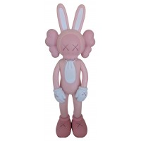 KAWS Accomplice Vinyl Figure Pink