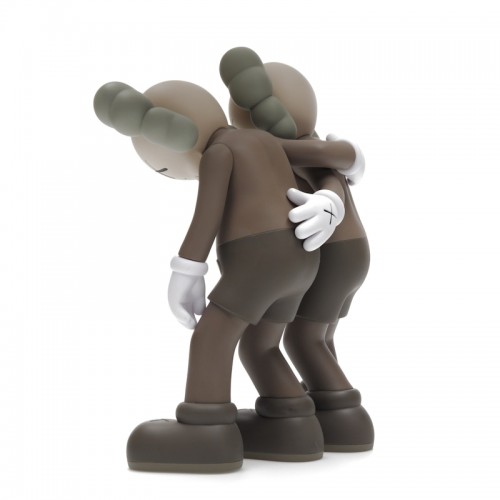 KAWS Along The Way Vinyl Figure Brown