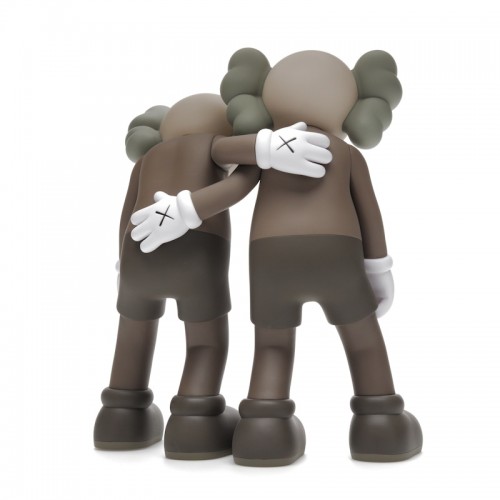 KAWS Along The Way Vinyl Figure Brown