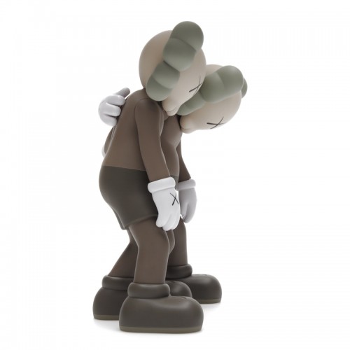 KAWS Along The Way Vinyl Figure Brown
