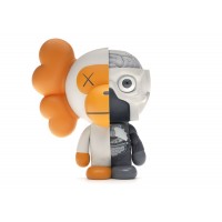 Оригинальная фигурка KAWS Bape Dissected Baby Milo Vinyl Figure White